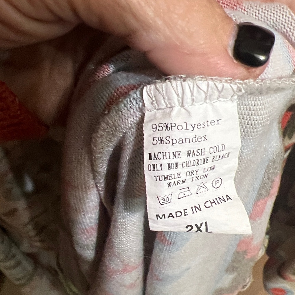 Sunshine and Rodeo 2XL long cardigan. Aztec print. Light weight - Picture 4 of 7